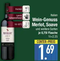 E-Center Wein-Genuss Merlot, Soave Angebot