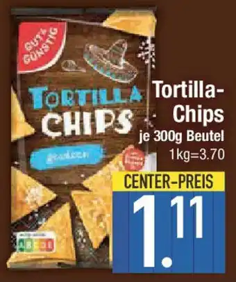 E-Center GUT&GUNSTIG Tortilla- Chips Angebot