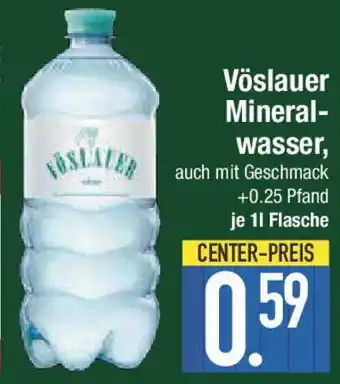 E-Center Vöslauer Mineral- wasser Angebot