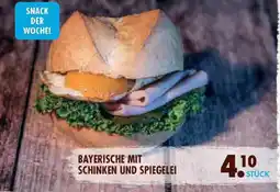 E-Center Bayerische mit schinken und spiegelei Angebot