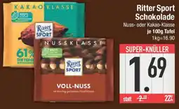 E-Center Ritter Sport Schokolade Angebot