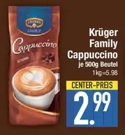 E-Center Krüger Family Cappuccino Angebot