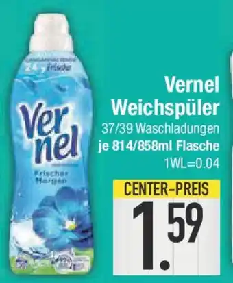 E-Center Vernel Weichspüler Angebot