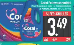 E-Center Coral Feinwaschmittel Angebot