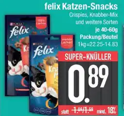 E-Center felix Katzen-Snacks Angebot