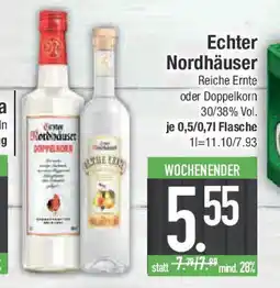 E-Center Echter Nordhäuser Angebot