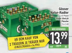 E-Center Gösser Natur-Radler Angebot