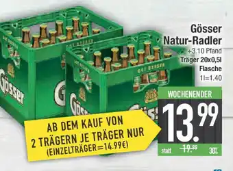E-Center Gösser Natur-Radler Angebot