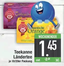 E-Center Teekanne Ländertee Angebot