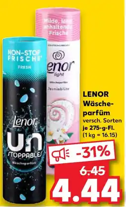 Kaufland LENOR Wäsche- parfüm Angebot