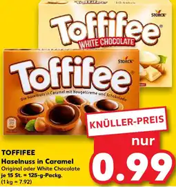 Kaufland TOFFIFEE Haselnuss in Caramel Angebot