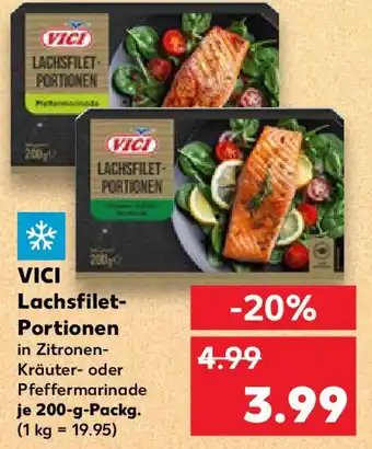 Kaufland VICI Lachsfilet- Portionen Angebot