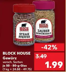 Kaufland BLOCK HOUSE Gewürz Angebot
