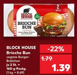 Kaufland BLOCK HOUSE Brioche Bun Angebot