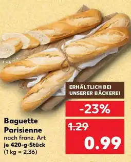 Kaufland Baguette Parisienne Angebot