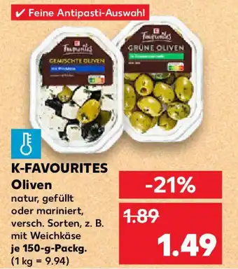 Kaufland K-FAVOURITES Oliven Angebot