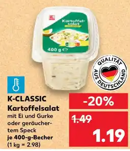 Kaufland K-CLASSIC Kartoffelsalat Angebot