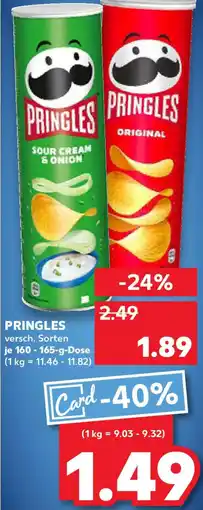 Kaufland Pringles Angebot