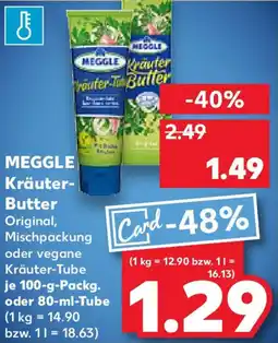 Kaufland MEGGLE Kräuter- Butter Angebot