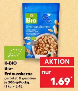 Kaufland K-BIO Bio- Erdnusskerne Angebot