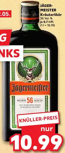 Kaufland JÄGER- MEISTER Kräuterlikör Angebot