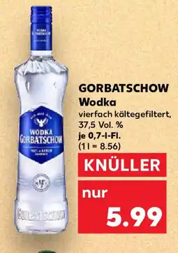 Kaufland GORBATSCHOW Wodka Angebot