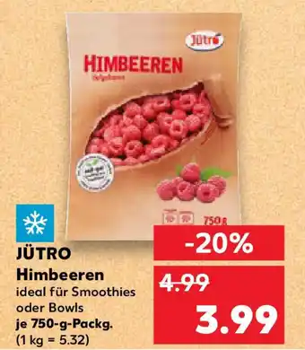 Kaufland JÜTRO Himbeeren Angebot