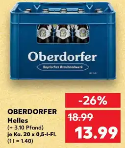 Kaufland OBERDORFER Helles Angebot