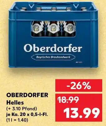 Kaufland OBERDORFER Helles Angebot