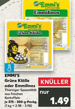 Kaufland EMMI'S Grüne Klöße oder Emmilinos Angebot
