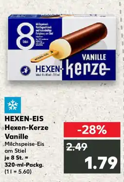 Kaufland HEXEN-EIS Hexen-Kerze Angebot