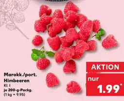 Kaufland Marokk./port. Himbeeren Angebot