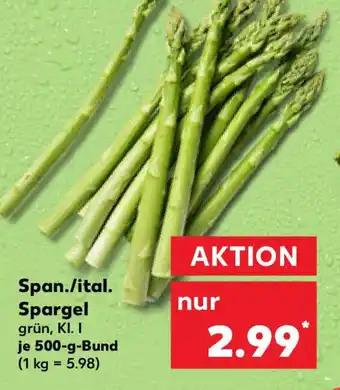 Kaufland Span./ital. Spargel Angebot