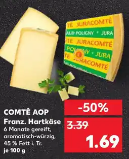 Kaufland COMTÉ AOP Franz. Hartkäse Angebot