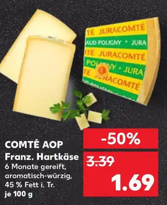 Kaufland COMTÉ AOP Franz. Hartkäse Angebot