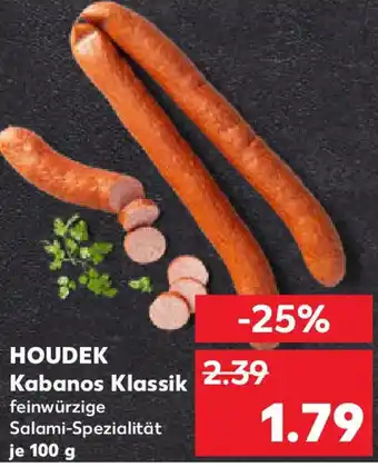 Kaufland HOUDEK Kabanos Klassik Angebot