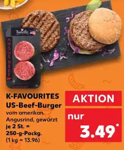 Kaufland K-FAVOURITES US-Beef-Burger Angebot