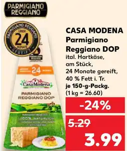 Kaufland CASA MODENA Parmigiano Reggiano DOP Angebot