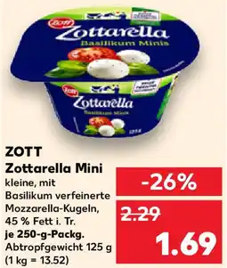 Kaufland ZOTT Zottarella Mini Angebot
