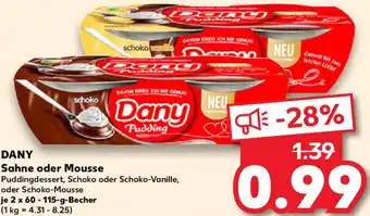 Kaufland DANY Sahne oder Mousse Angebot