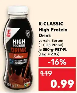 Kaufland K-CLASSIC High Protein Drink Angebot