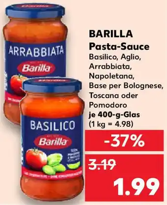 Kaufland BARILLA Pasta-Sauce Angebot