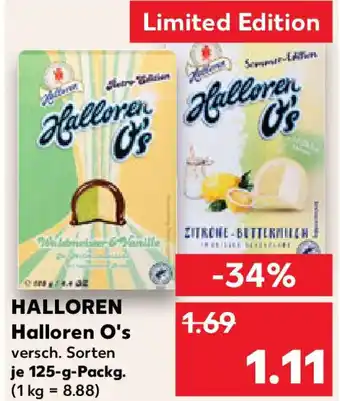 Kaufland HALLOREN Halloren O's Angebot