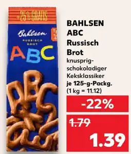 Kaufland BAHLSEN ABC Russisch Brot Angebot