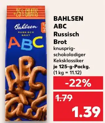 Kaufland BAHLSEN ABC Russisch Brot Angebot