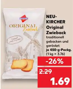 Kaufland NEU- KIRCHER Original Zwieback Angebot