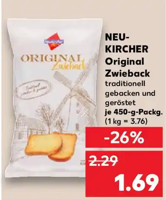 Kaufland NEU- KIRCHER Original Zwieback Angebot