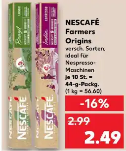 Kaufland NESCAFÉ Farmers Origins Angebot