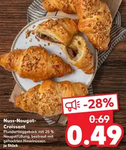 Kaufland Nuss-Nougat- Croissant Angebot