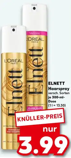 Kaufland ELNETT Haarspray Angebot